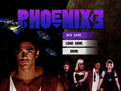 Phoenix 3 title screen for 3DO